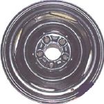 Ford/Lincoln/Mercury Wheel STL1234 Steel Black